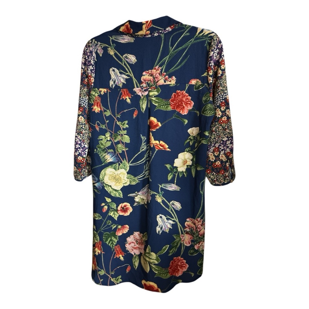 Fig and Flower Floral Tunic Top - Picture 3 of 5